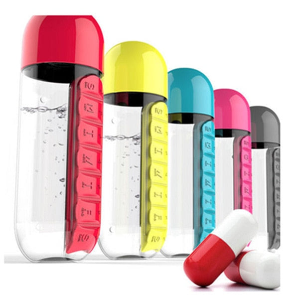 Kingsgorge™ Pill Water Bottle