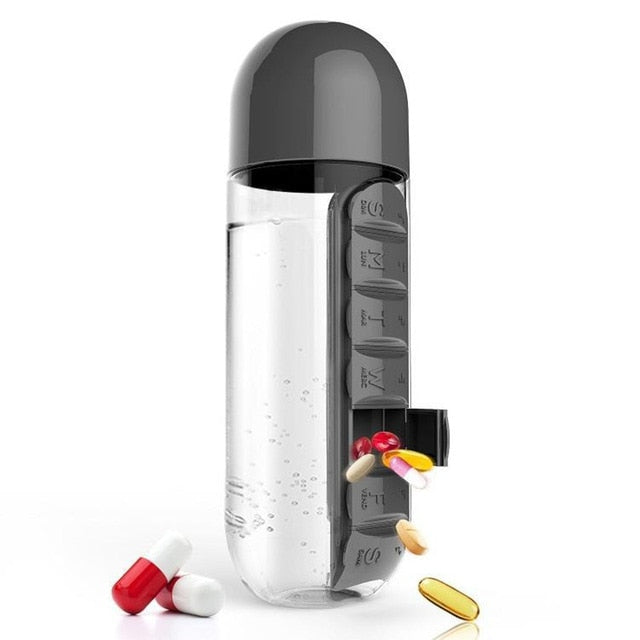 Kingsgorge™ Pill Water Bottle